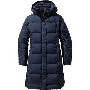 PATAGONIA Down With It Parka in Black Woman’s Sz XS